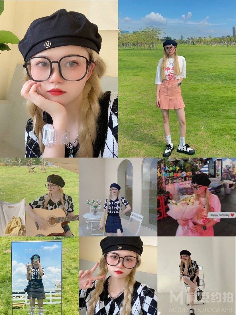 清新模特