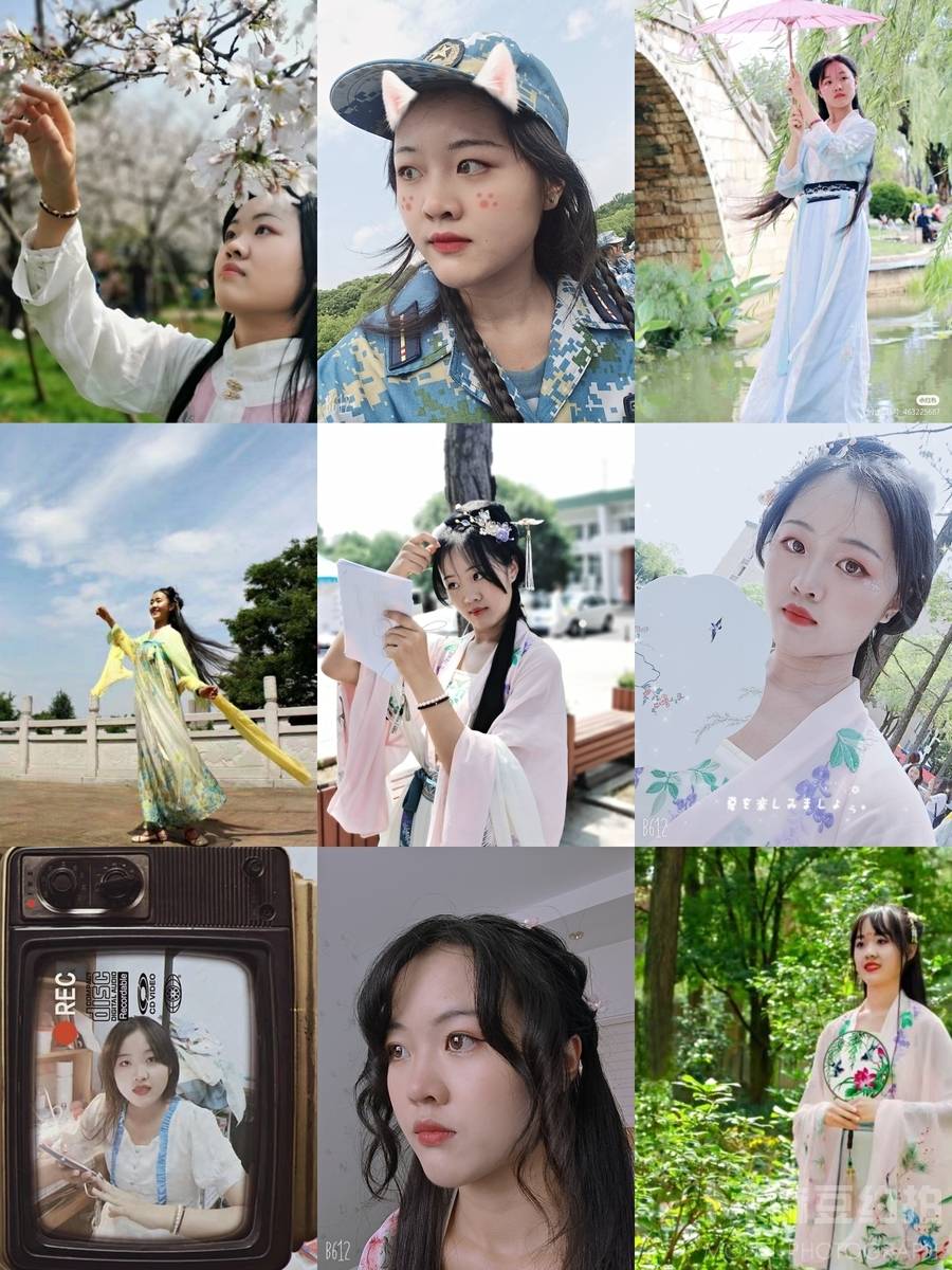 汉服模特