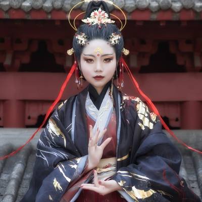 汉服模特