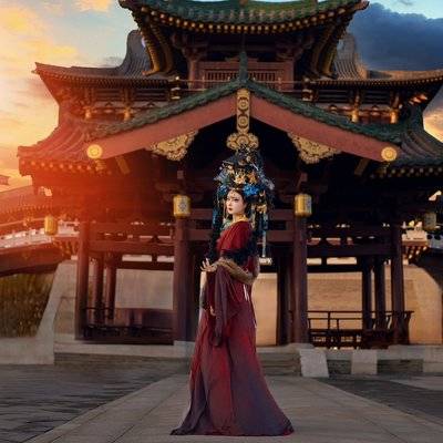 汉服模特