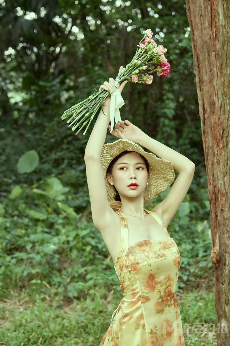 森系模特