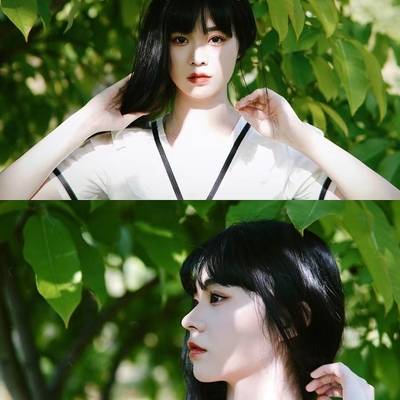 森系模特