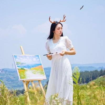 森系模特