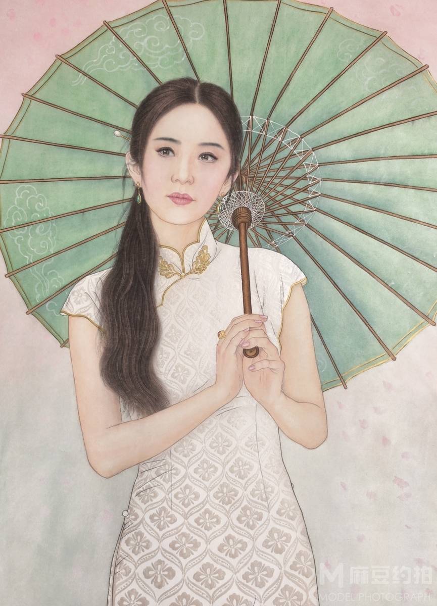 旗袍模特