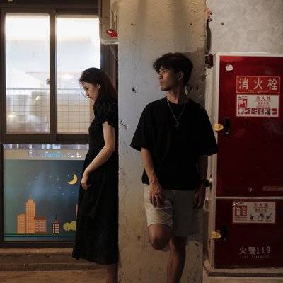 情侣模特