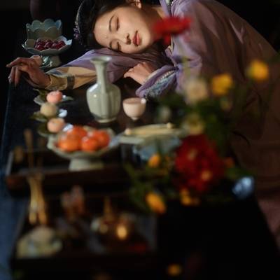 汉服模特