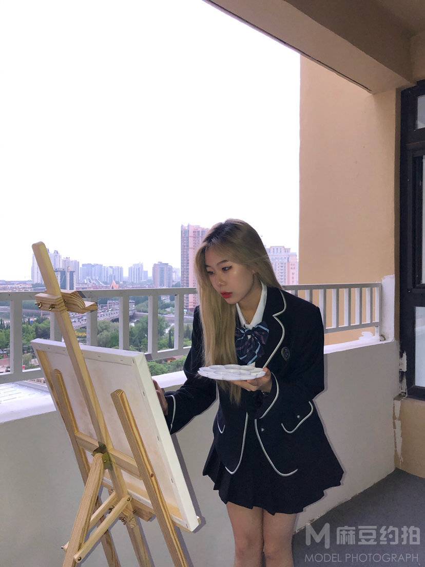 森系模特