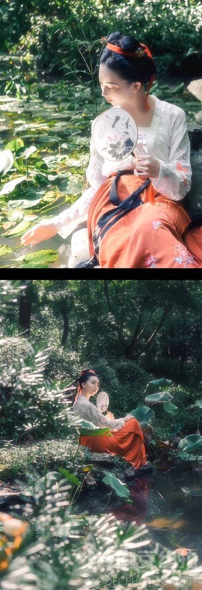汉服模特
