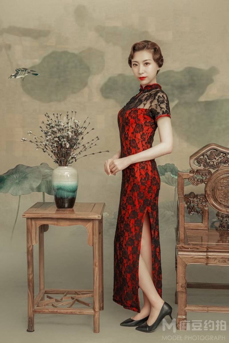旗袍模特