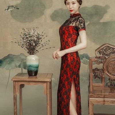 旗袍模特