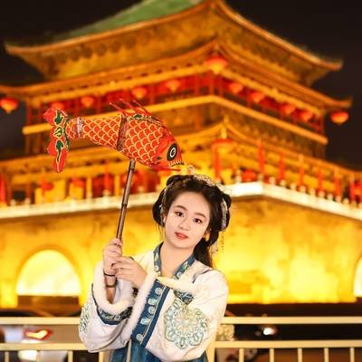 汉服模特