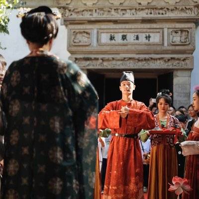 汉服模特