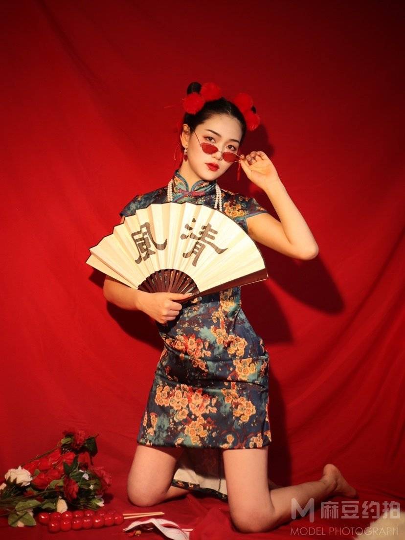 旗袍模特