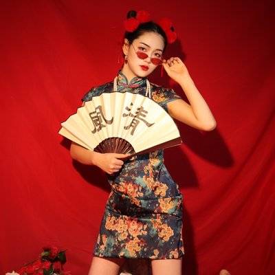 旗袍模特