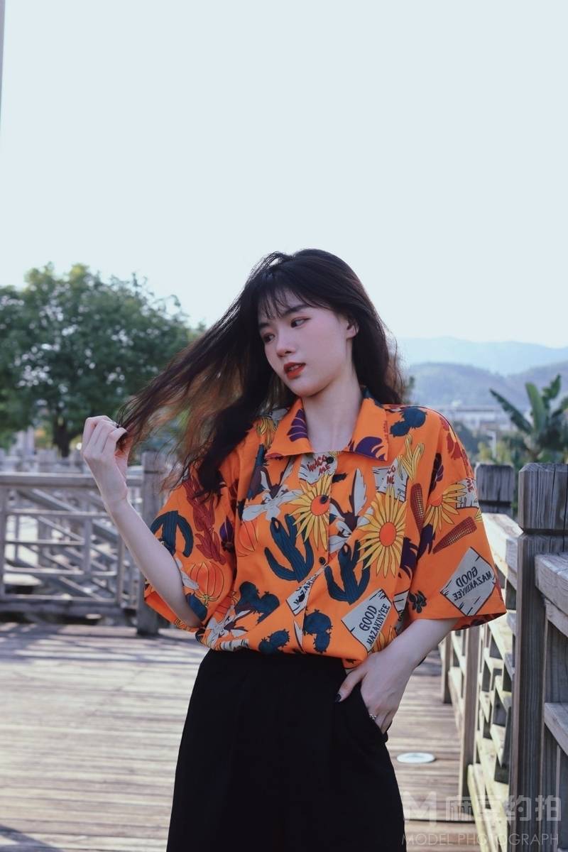 森系模特
