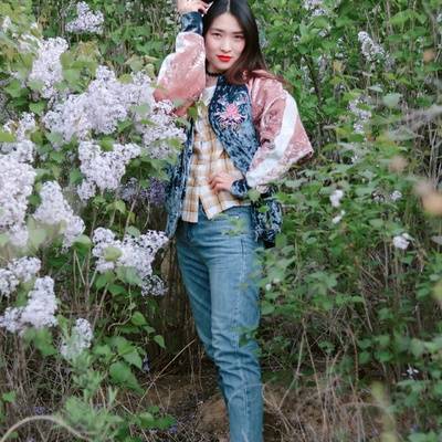 森系模特