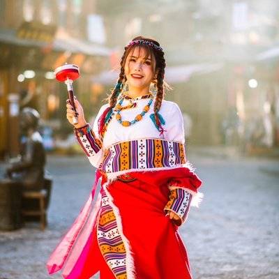 汉服模特