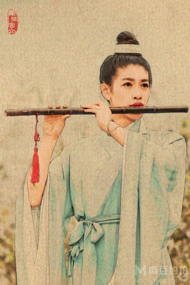 汉服模特