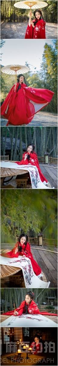 汉服模特