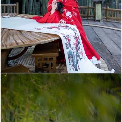 汉服模特