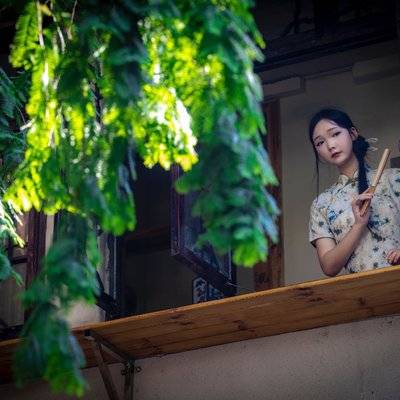 汉服模特