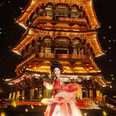 汉服模特
