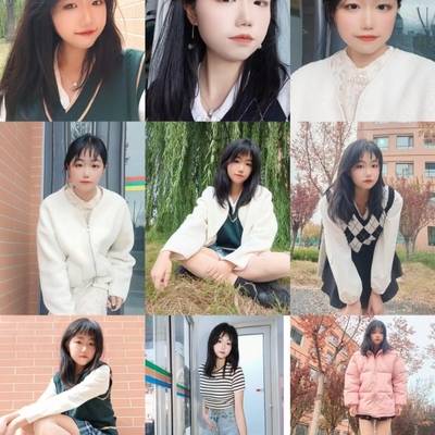 森系模特