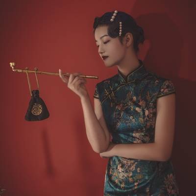 森系模特