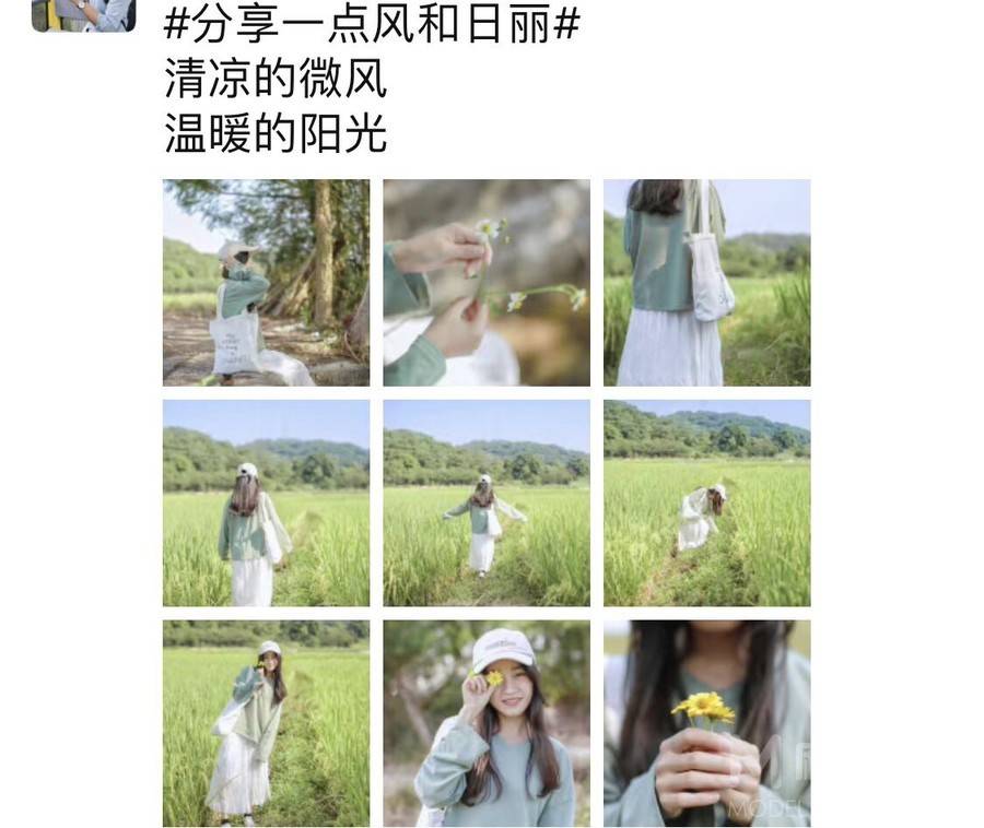 校园模特