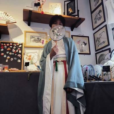 汉服模特
