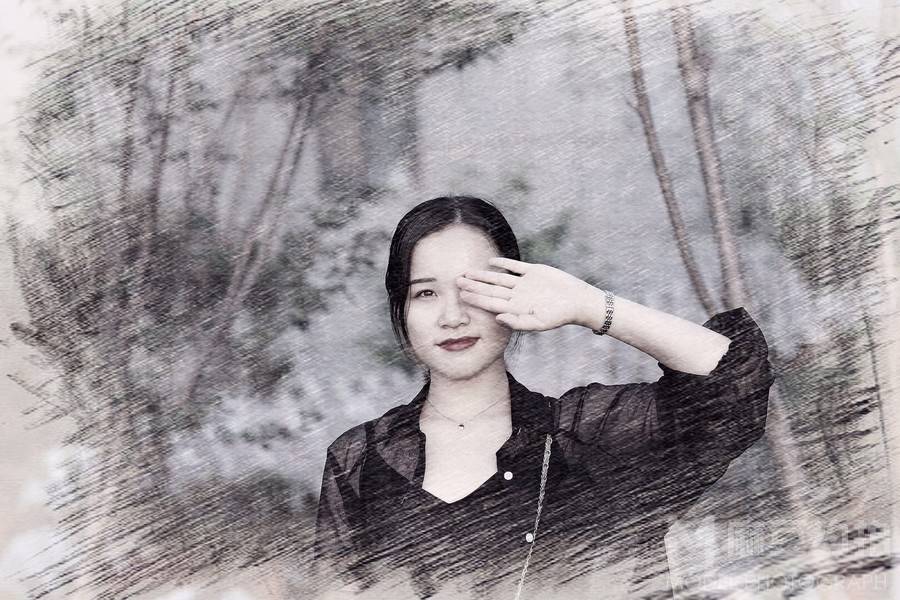 汉服模特