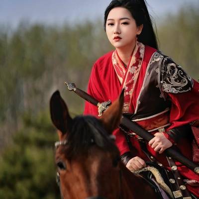 汉服模特