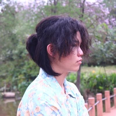 黑白模特