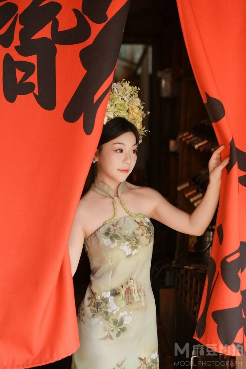 旗袍模特