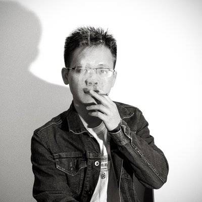 黑白模特