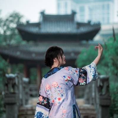 汉服模特