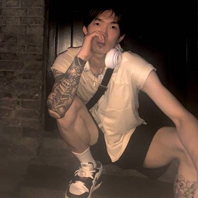 黑白模特