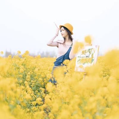 森系模特