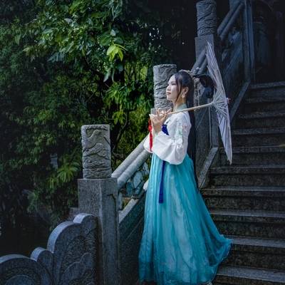 汉服模特