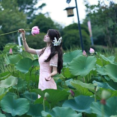 旗袍模特
