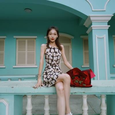 森系模特