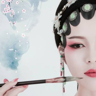 妆容模特
