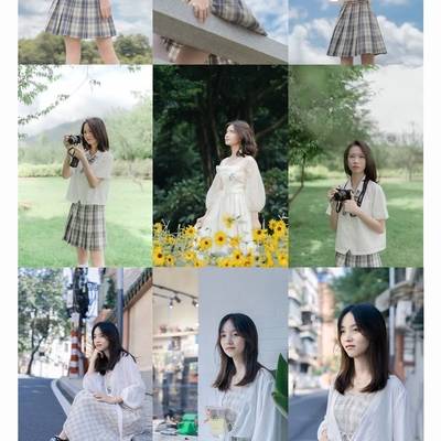清新模特
