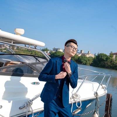 黑白模特