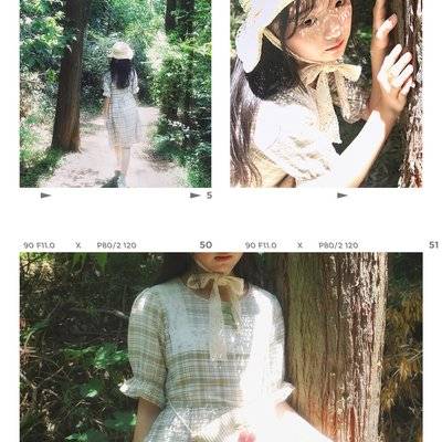 森系模特