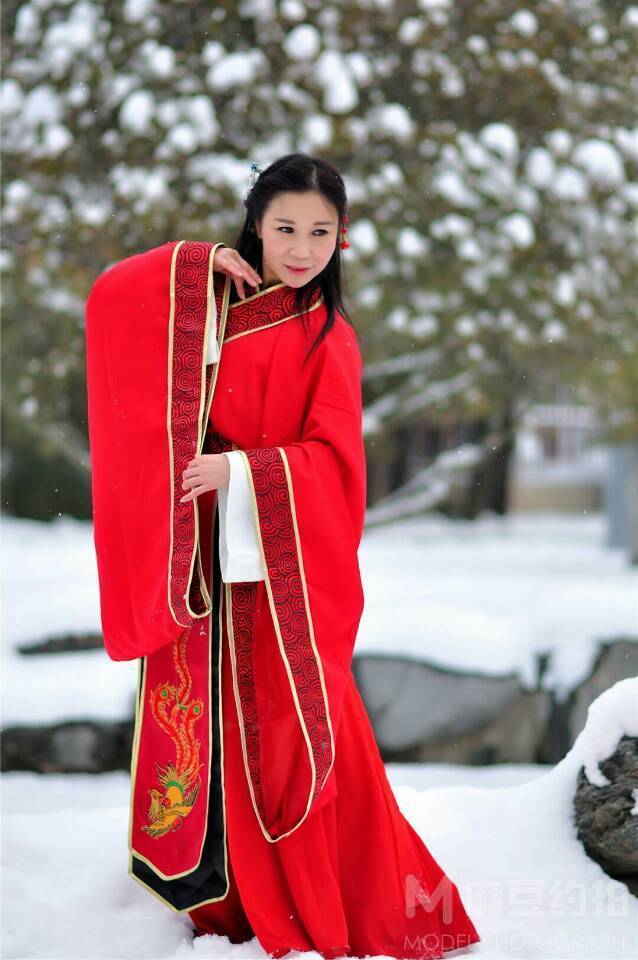 汉服模特