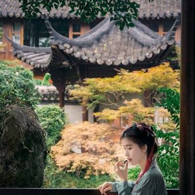 汉服模特