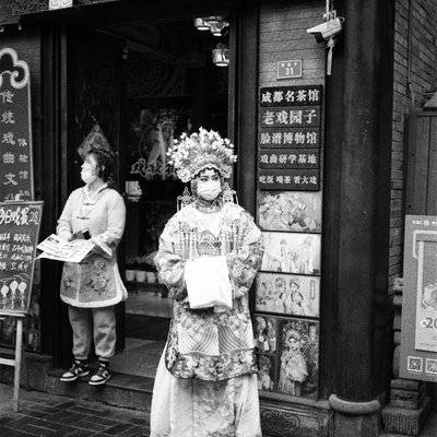 胶片模特