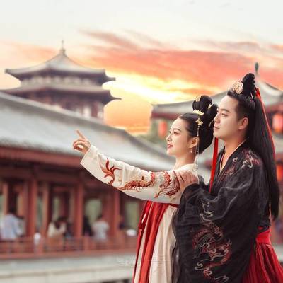 汉服模特
