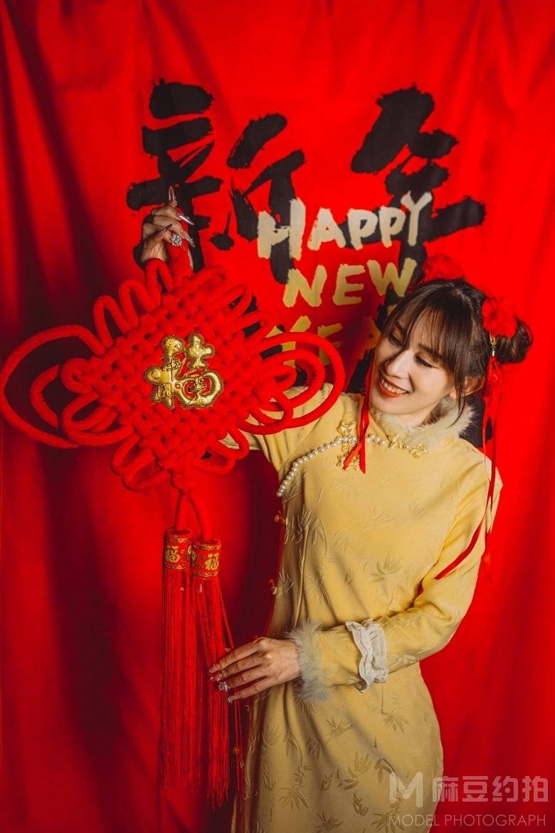 旗袍模特